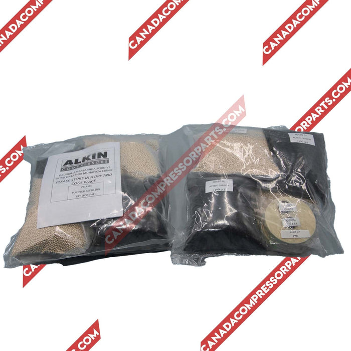 ALKIN US COMPRESSOR P41 Purifier Refilling Kit 7914-03-Maintenance kit-Canada Compressor Parts